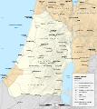 Judaea Roman Province political map