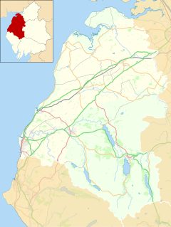 Flimby is located in the former Allerdale Borough