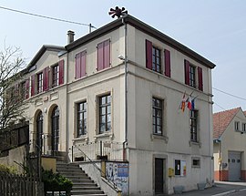 The town hall in Magstatt-le-Haut