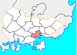 Location of Masanhappo District