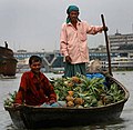 Pineapple sellers near Dhaka, by Steve Evans