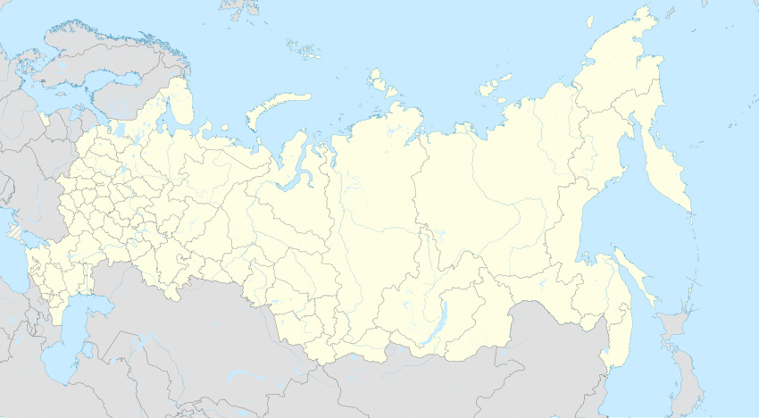 2007 Russian First Division is located in Russia