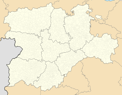 Location map Spain Castilla y León