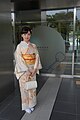 Image 66Woman in kimono at Fukuoka City Hall (from Culture of Japan)