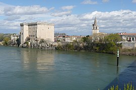 Tarascon Castle along the Rhône River