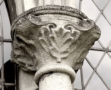 Romanesque capital, by Charles Mawer