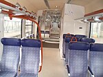 Interior, show 2+2 seatings (second class)