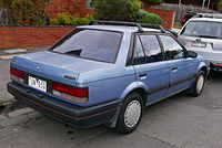 Mazda 323 sedan (Australia, 1987–1989)