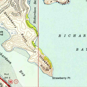 1955 USGS map