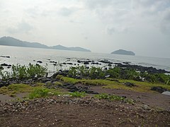 View of Bota Beach