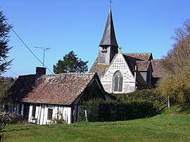 The church in Champignolles