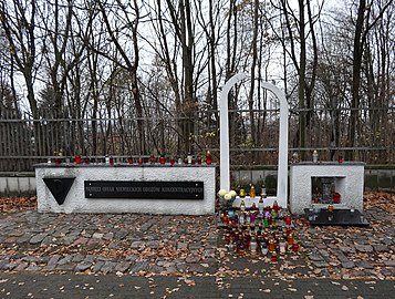 Monument to the victims fallen in concentration camps