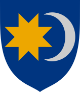 Coat of arms of the Székelys, depicting a "sun-star"