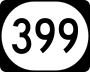 Kentucky Route 399 marker
