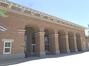 Florence High School was built in 1887 and is located in 1000 S. Main St. Listed in the National Register of Historic Places on June 22, 1987, reference #87001306.