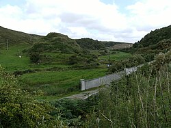 Dún Domhnaill fort in Glencastle townland