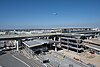 LAX/Metro Transit Center station under construction in September 2023