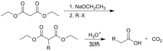丙二酸酯合成 例子