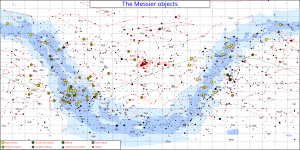 Messier Star Chart in SVG format