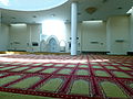 Main prayer hall inside mosque