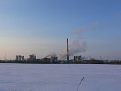 A caustic soda production plant in Mątwy