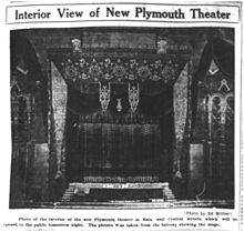 View of Stage, 1928