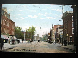 1906年的科特兰市中心