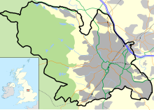 EGSY is located in Sheffield