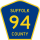 County Route 94 marker