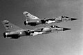 Mirage F1s of Escadron de Chasse 2/30 Normandie-Niemen and Escadron de Chasse 3/30 Lorraine in 1986 armed with Matra R.530s