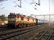 WAM 4 series loco 20491 from Vadodara Shed VSKP-Nanded Express