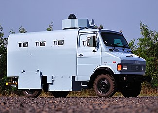 4X4 Riot Control Vehicle