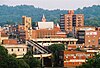 The Walnut Street station on the Morgantown PRT