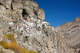 Cave Buildings Phuktal Gompa Oct22 A7C 04465