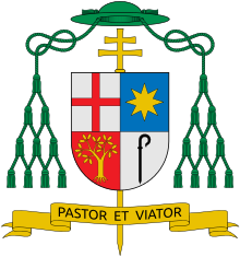 Coat of arms of Anselmo Guido Pecorari
