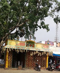 Temple inside Kanakapura Bus Station