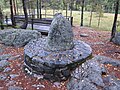 Kuhankuono Boundary stone in Kurjenrahka National Park