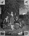 The Norns spin their tapestry at the roots of Yggdrasil by en:Urðarbrunnr. L. B. Hansen (1893)