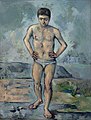 保罗·塞尚《泳者》，1885年，现藏于现代艺术博物馆