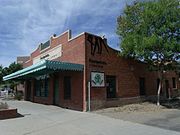 Different view of Jim Ong's Market built in 1928 and located at 1110 E. Washington St.. The structure, one of two built by the owner in the Chinese Community, also served as the home of the Ong family. Listed in the National Register of Historic Places. Reference number 82002084 (NRHP).