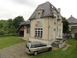 The town hall of Quincy-Basse