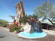 Entrance of Taliesin West.