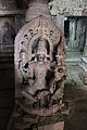 Sculpture of Shiva and Parvati in the mantapa of the Bhimeshvara temple at Nilagunda