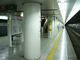 大江戶線月台（2008年3月5日）