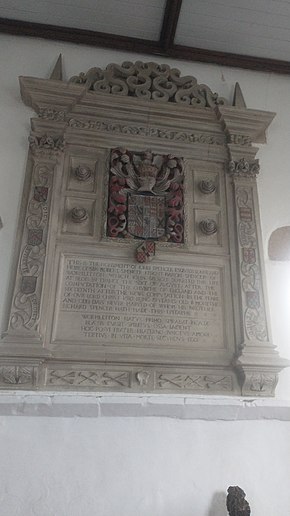 Tomb of John Spencer Esq. in Wormleighton Church