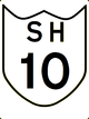 State Highway 10 shield}}