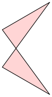 An antiparallelogram