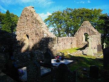 Killevy Old Church, reputed site of St. Monenna's convent.