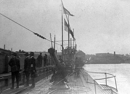 U-111 at New York City, 24 April 1919
