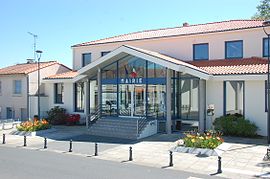 The town hall of La Tessoualle